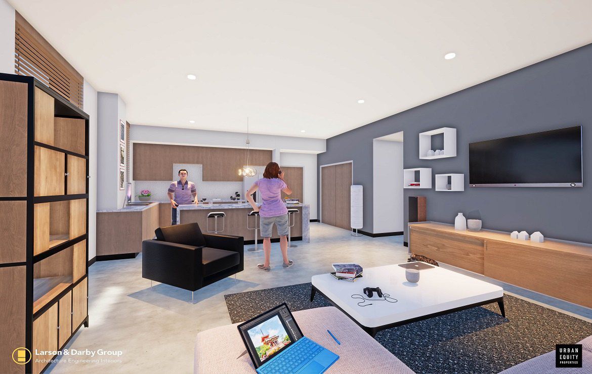 Residences at Talcott, interior
